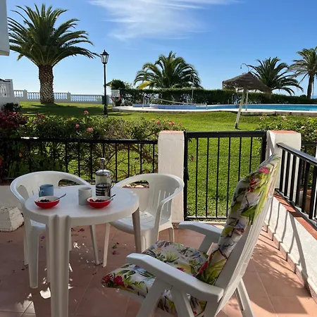 Sea & Pool View Garden Palmeras Apartmán Nerja